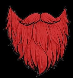 Barba larga rojo
