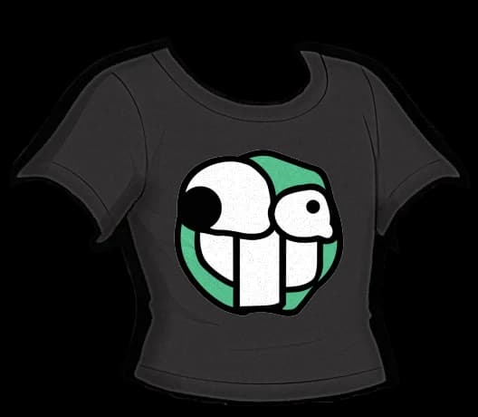 Estampada roto2 negro