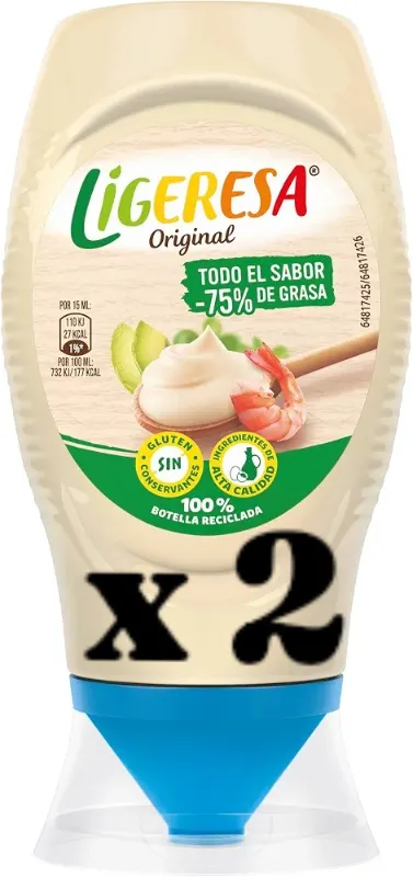 2 botes de Ligeresa por 1,50€ (+ barato Compra Recurrente)