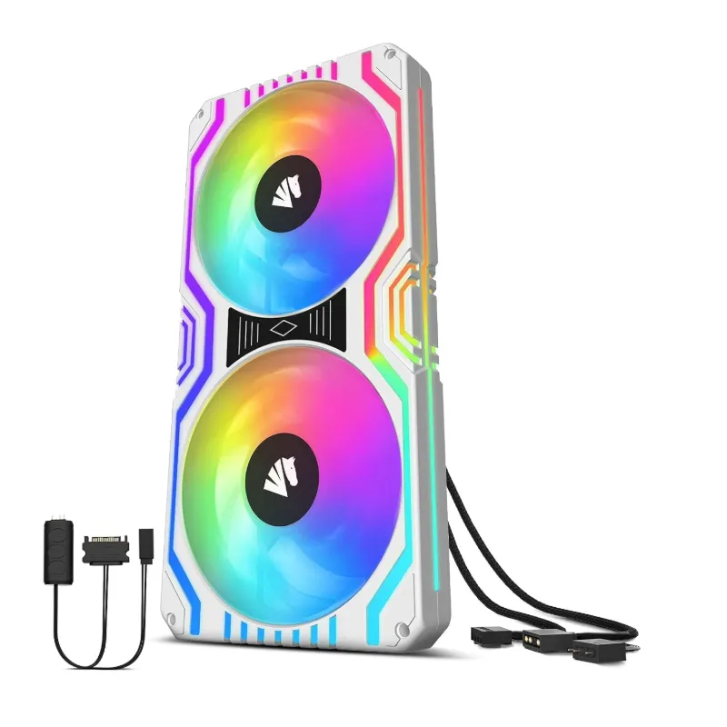 AsiaHorse 2 en 1 Ventilador Con Carcasa Para P