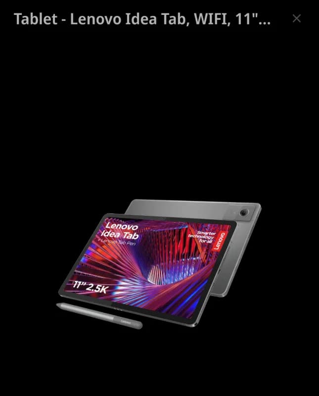 Lenovo Ideatab + Pen (Con unidays 10€ menos)