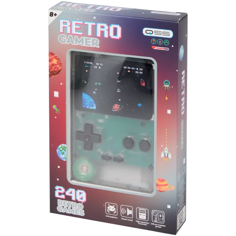 Videoconsola retro (240 juegos)