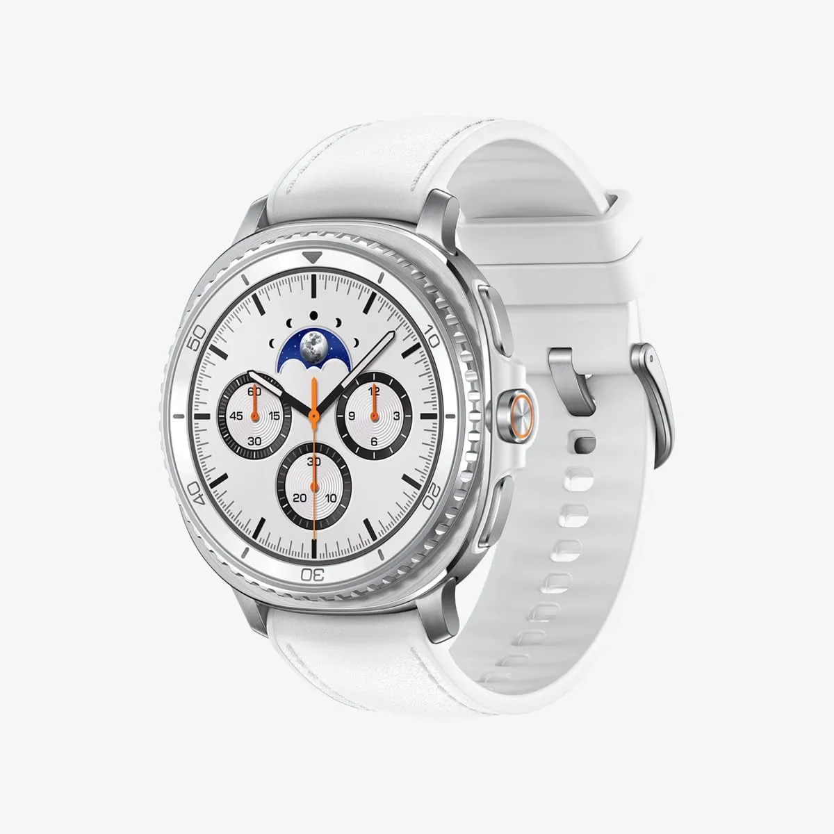 Samsung Galaxy Watch8 Classic 46mm LTE Correa Híbrida Bisel Giratorio Blanco
