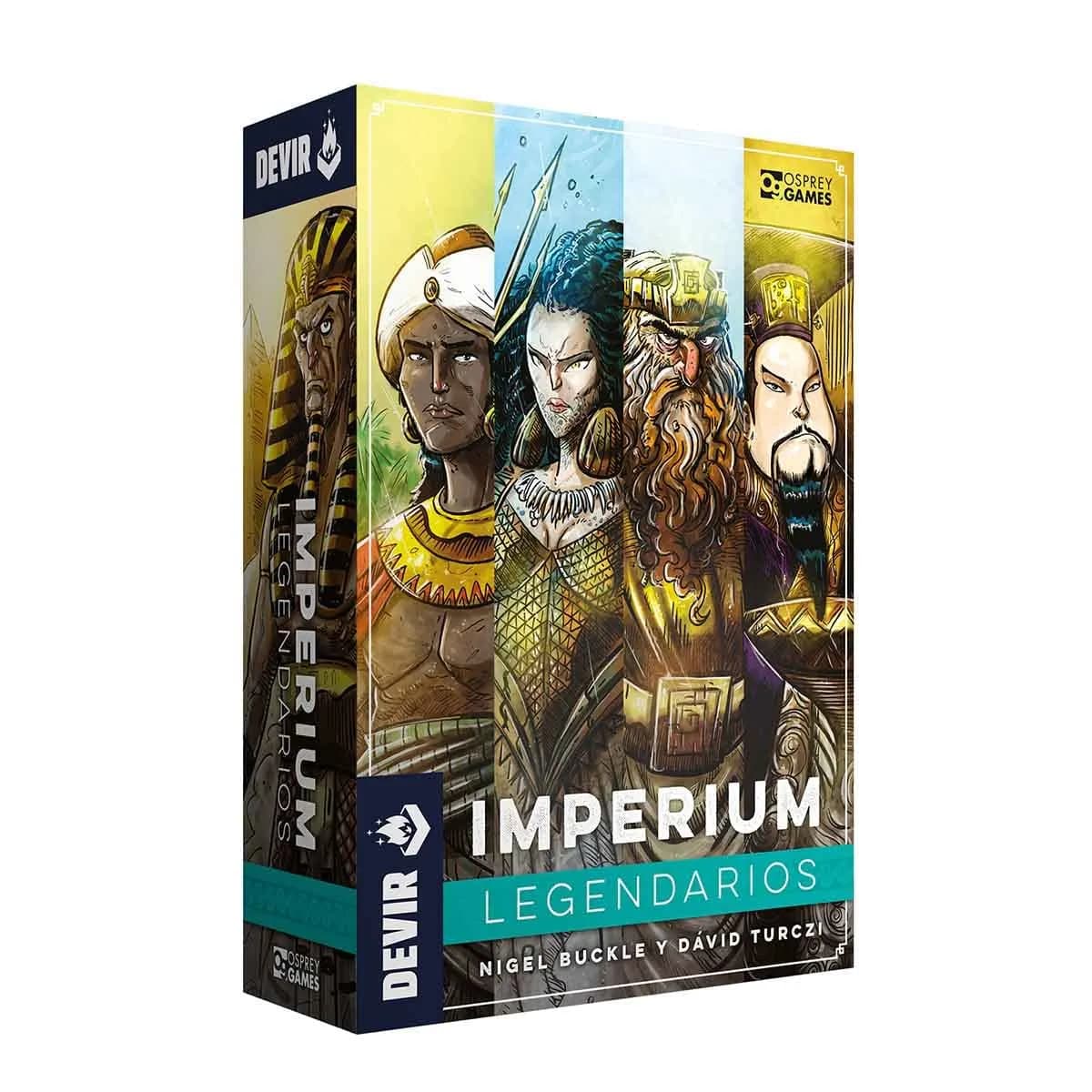 Devir Imperium: Legendarios Juego de Cartas Multijugador y Individual +14 (BGIMPLSP)