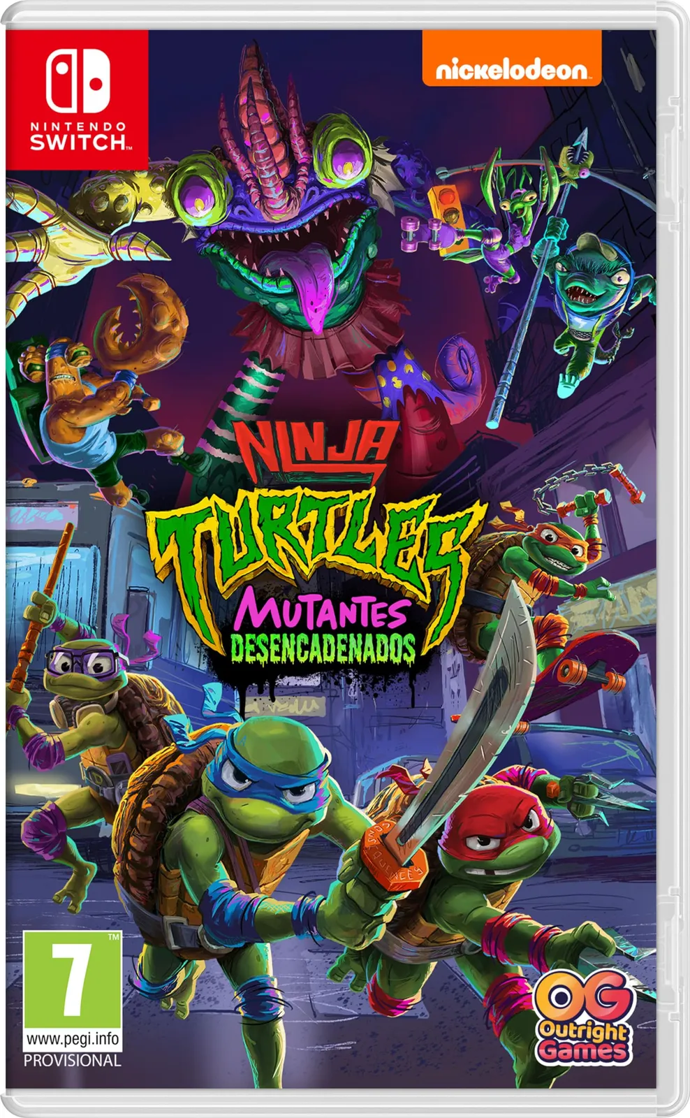 Nintendo Switch: Teenage Mutant Ninja Turtles - Mutantes Desencadenados