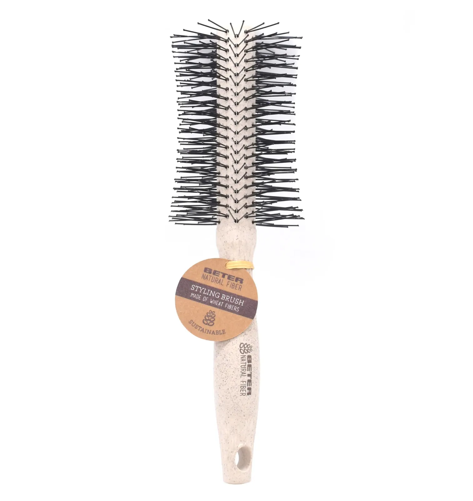 Beter Cepillo de pelo redondo Natural