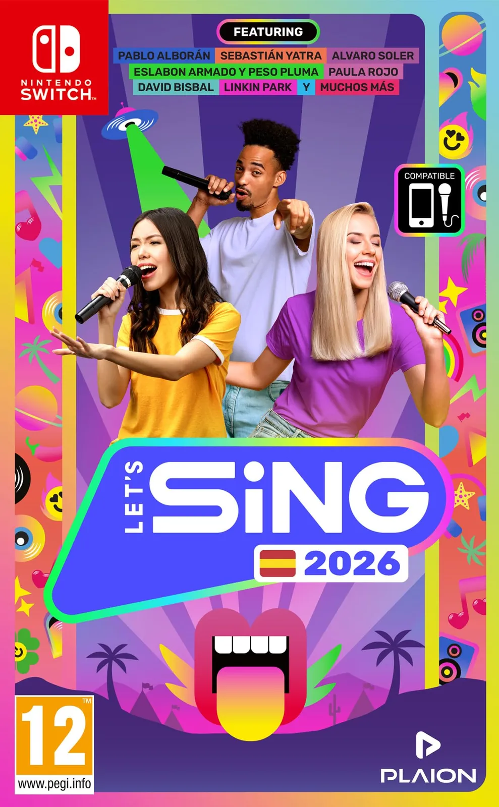 Let's Sing 2026 para Nintendo Switch (Versión Española)