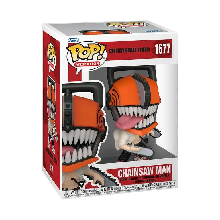 Funko Pop! Figura de Vinilo Chainsaw Man Coleccionable (9,5 cm)