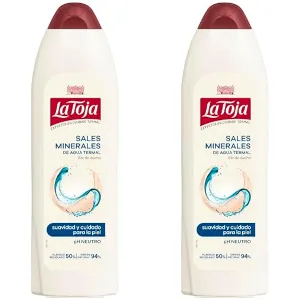 Pack 2 geles de ducha La Toja Hidrotermal 600ml (1200ml total)