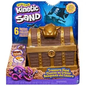 Kinetic Sand: Set Caza del Tesoro con Arena Cinética y Accesorios