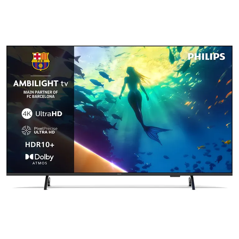 Smart TV Philips 55" 4K UHD Ambilight 55PUS8010/12 con Dolby Atmos, Titan OS y 6 meses Movistar+