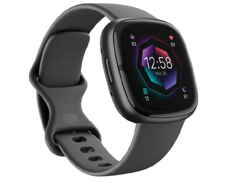 Smartwatch Google Fitbit Sense 2 con GPS, seguimiento de salud avanzado y hasta 6 días de autonomía