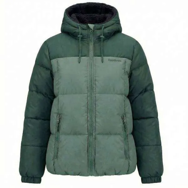Chaquetón Reebok Puffer Reversible Mujer RBO21030 - Verde Cazador