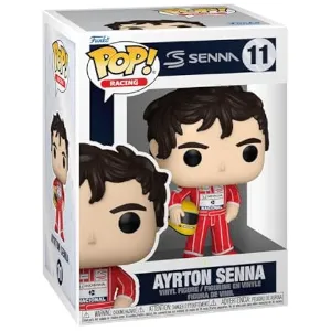 Funko Pop Ayrton Senna McLaren: Figura de vinilo 9,5 cm
