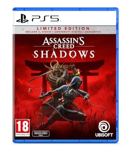 Assassin's Creed Shadows Limited Edition para PS5 (Exclusiva Amazon.it)