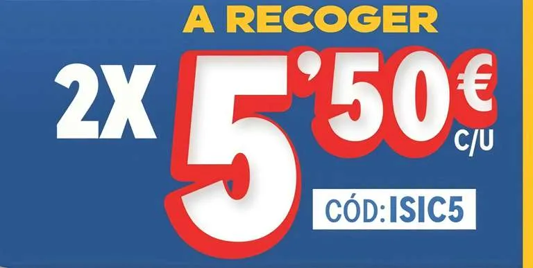 Domino's Pizza: Oferta con cupones desde 5,50€ para recoger y 7€ a domicilio