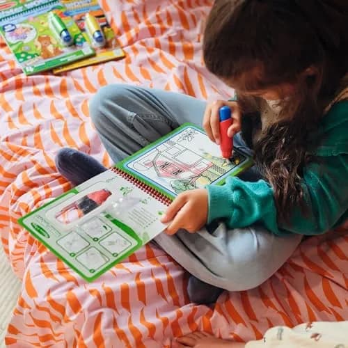 Melissa & Doug Water Wow! Animales - Libro de Pintar con Agua Reutilizable para Niños +3 años, Certificado FSC