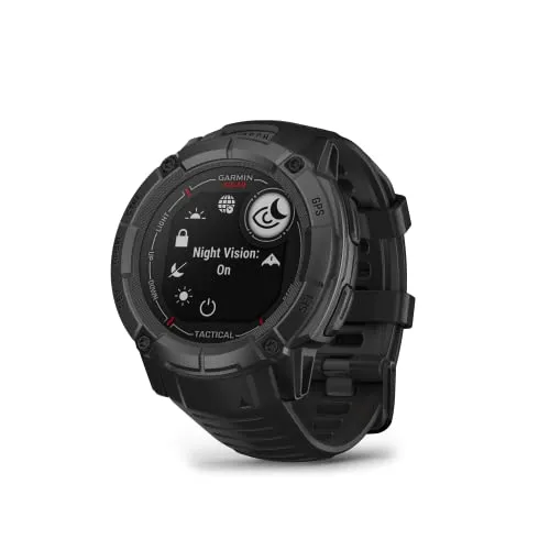 Garmin Instinct 2X Solar Tactical: Reloj GPS con Carga Solar y Funciones Tácticas