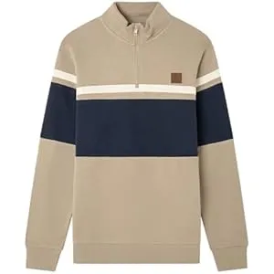 Sudadera Springfield Half Zip Contrast Funnel