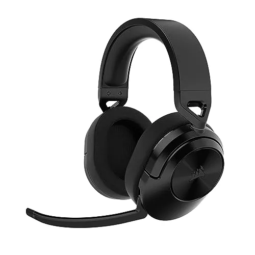 Auriculares gaming Corsair HS55 WIRELESS CORE, alcance 15m, carbono