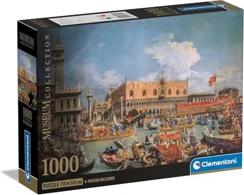 Puzzle Clementoni Museum Collection "Return of Bucentaur" 1000 Piezas