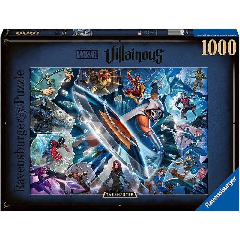 Puzzle Ravensburger 1000 Piezas Marvel Villanos Taskmaster