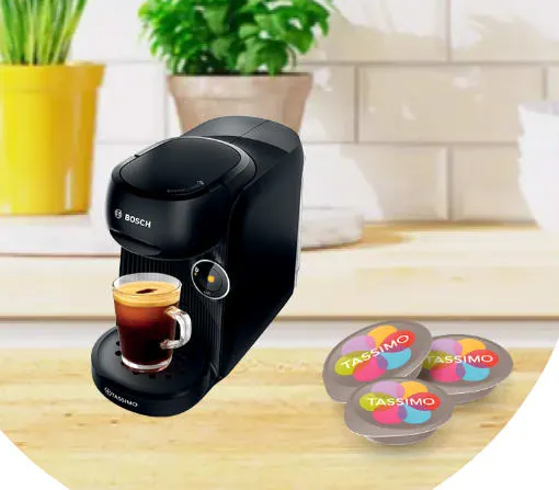 Cafetera Tassimo Finesse con 100 cápsulas incluidas
