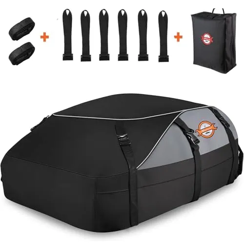 Bolsa de Techo Sailnovo 580L/20ft³, Impermeable, con 6 Ganchos Puerta