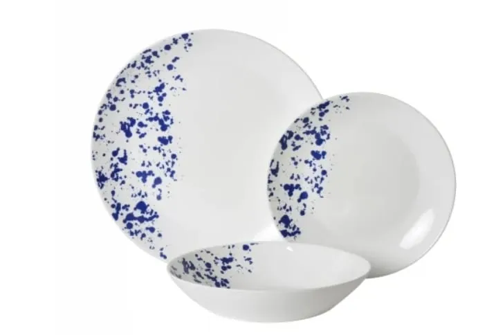 Vajilla de Vidrio Opal 12 Piezas IDEALCASA Klein