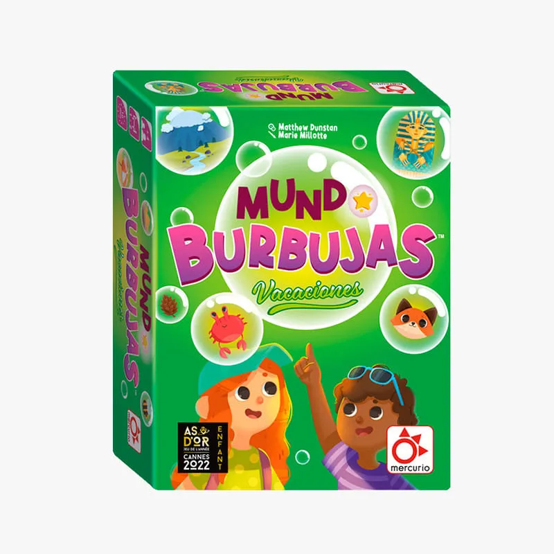 Juego de mesa infantil 'Mundo Burbujas Vacaciones' por solo 5€