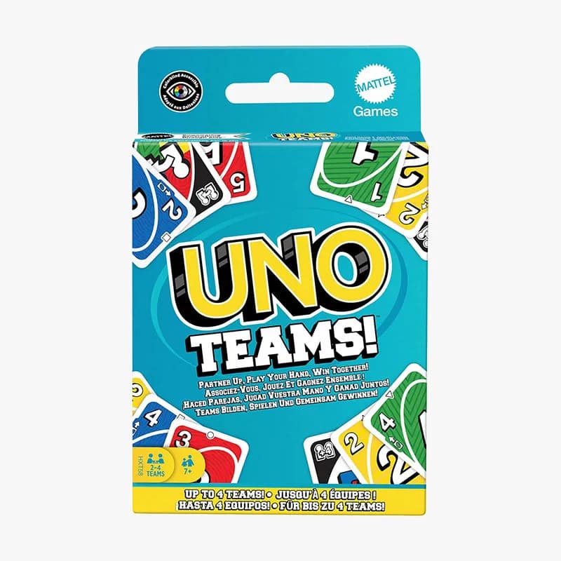 Juego de Cartas Mattel Games UNO Teams