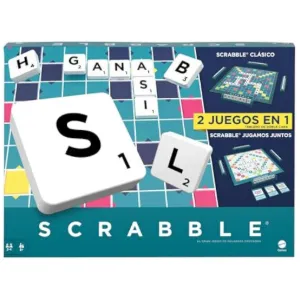 Mattel Games Scrabble Juego de Mesa 2 en 1