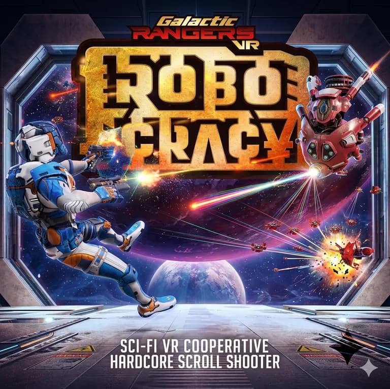 ROBOCRACY VR: Shooter Cooperativo de Acción Espacial para Meta Quest