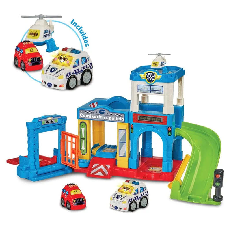 VTech Comisaría Policía Interactiva con Coche y Sensores Mágicos