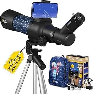 Telescopio NATIONAL GEOGRAPHIC 70/400 con App RA y Mochila