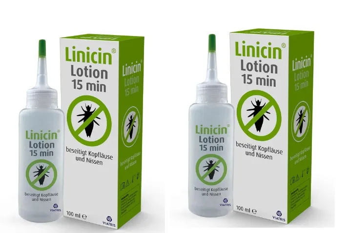 Pack 2 x Loción LINICIN 15 min. antipiojos 100 ml