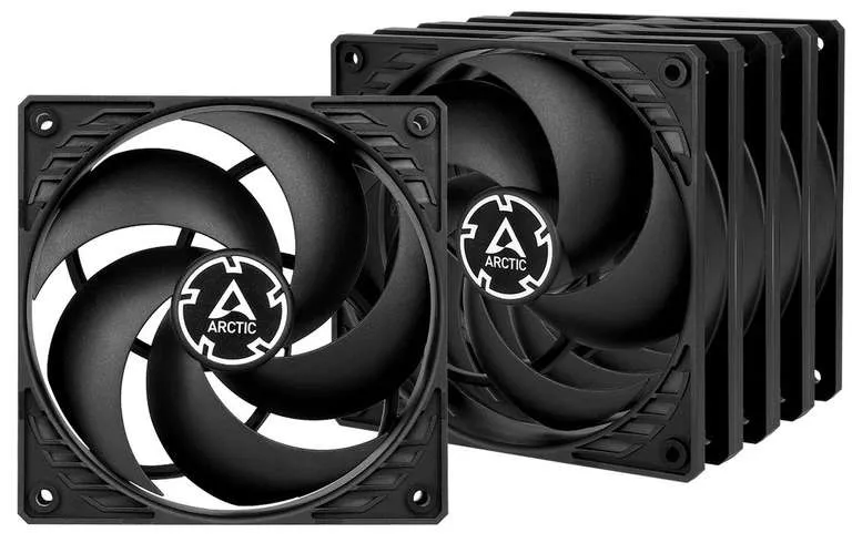 Arctic P12 PWM PST 120mm Ventiladores PC (Pack 5)