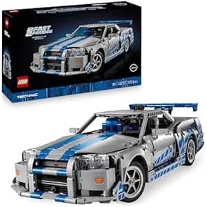 LEGO Technic 42210 Nissan Skyline GT-R R34: Coche de Construcción