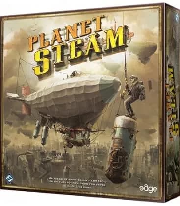 Juego de Mesa Planet Steam: Gestión de Recursos y Comercio Estratégico