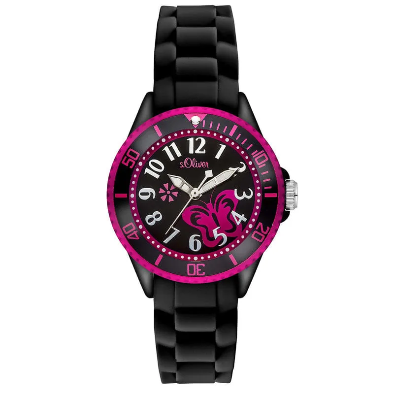 Reloj de Cuarzo SO-2993-PQ para Chica con Correa de Silicona