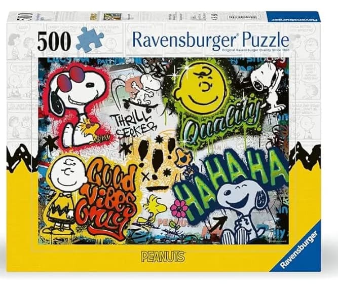 Puzzle Ravensburger 500 Piezas Peanuts Graffiti