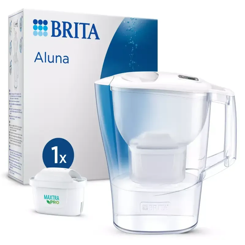 Jarra Brita Aluna 2.4L con Filtro Maxtra Pro
