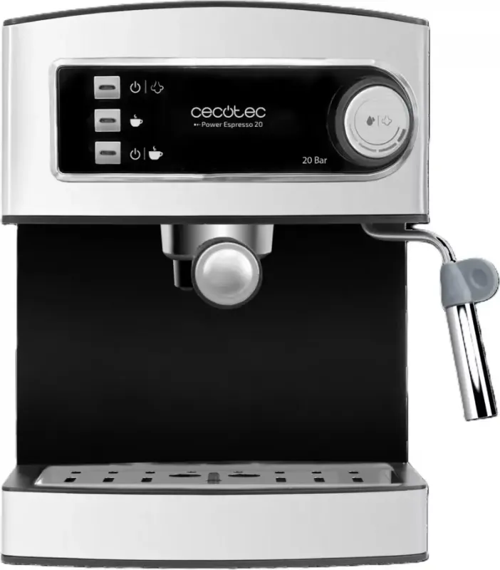 Cafetera Express Manual Cecotec Power Espresso 20bar 1.5L