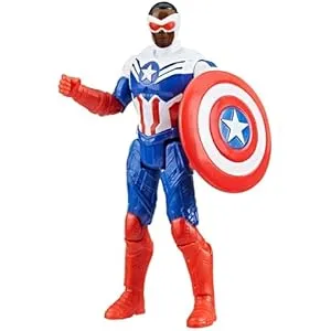 Figura Hasbro Capitán América 10cm con Escudo