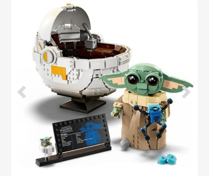 Lego Star Wars Grogu con Aerocuna (75403)