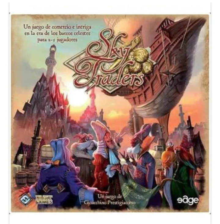 Juego de Mesa Sky Traders por 8€