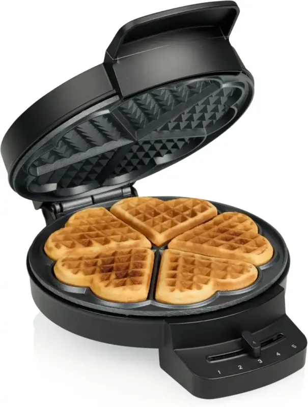 Gofrera eléctrica Princess modelo Deluxe con 1000W de potencia
