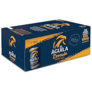 Pack 12x Cerveza El Águila Dorada Lager Especial 33cl