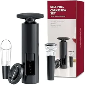 Set Abridor Vino Profesional 4 en 1