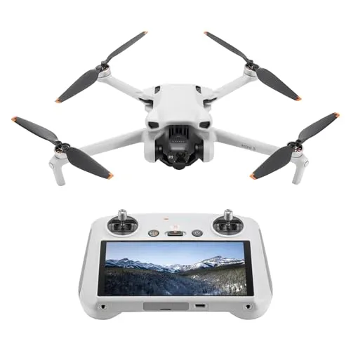 Dron DJI Mini 3 (DJI RC) con Mando y Cámara 4K HDR